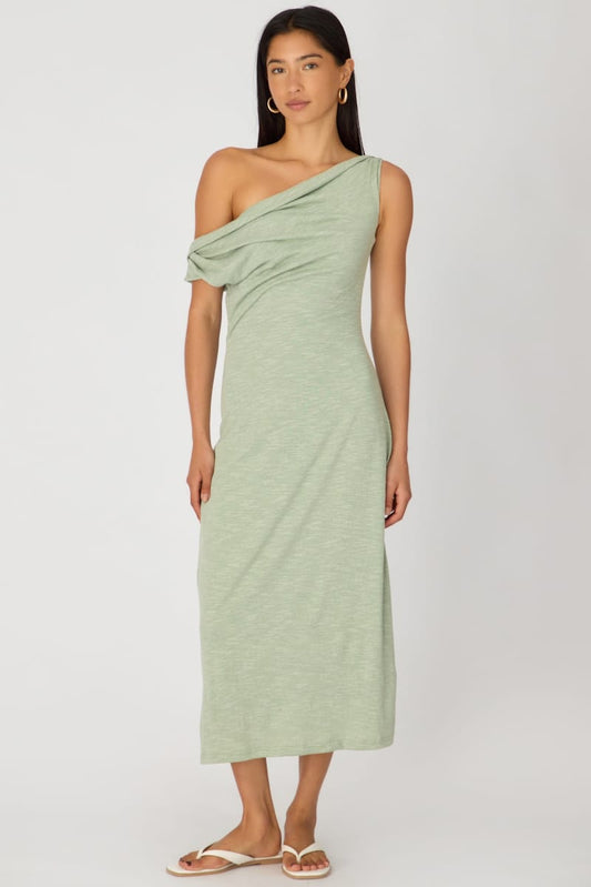 Green Off Shoulder Dress