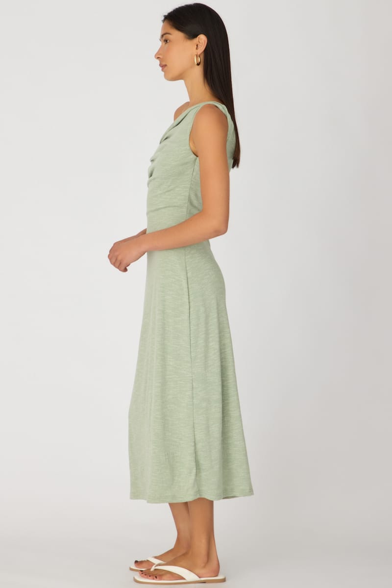 Green Off Shoulder Dress