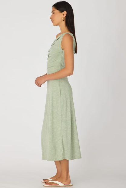 Green Off Shoulder Dress