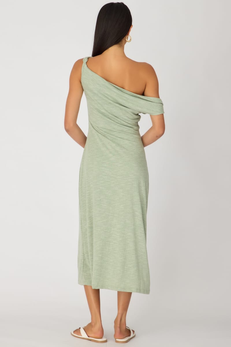 Green Off Shoulder Dress